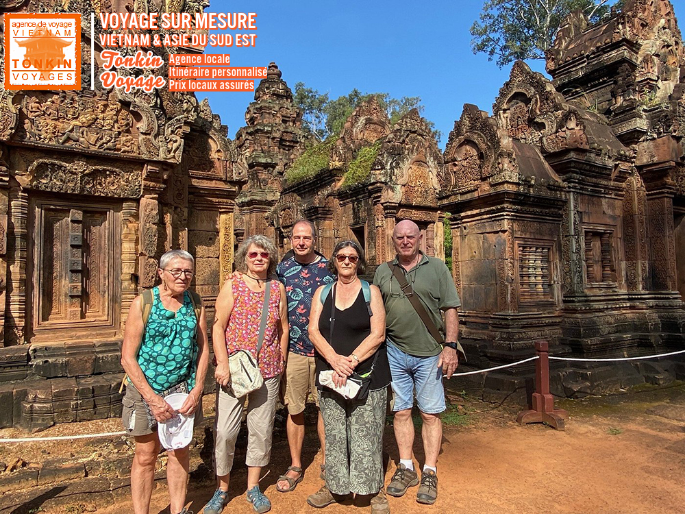 Témoignages du Voyage au Cambodge avec l'agence locale Tonkin Voyage